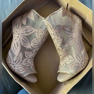 Rose Gold Jessica Simpson Heels